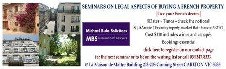 French Property Seminars